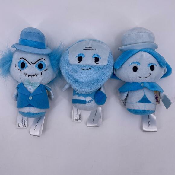 Disney Other - 3 Disney Haunted Mansion Hallmark Itty Bittys Beanie Plush Glow in the Dark